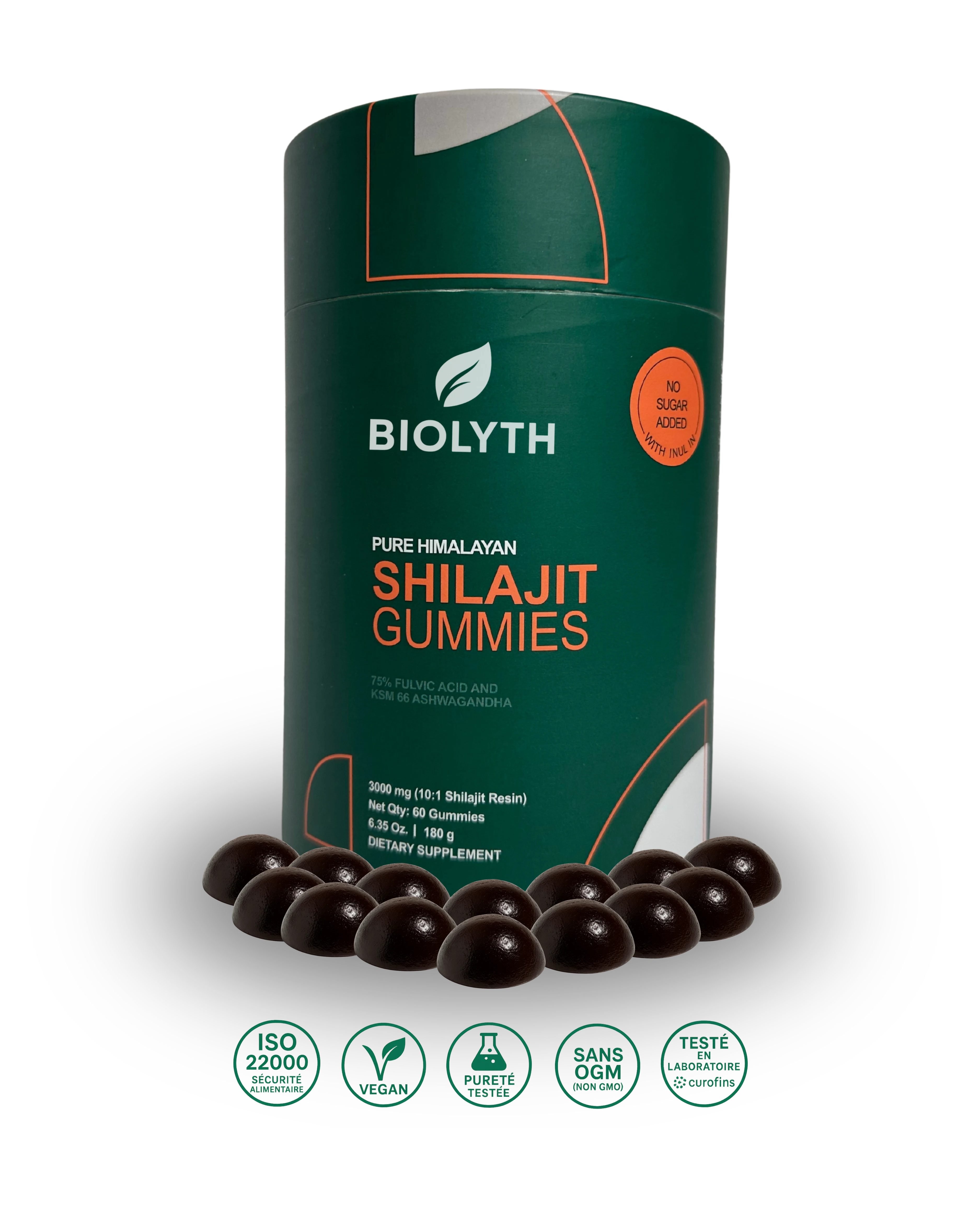 Gummies Shilajit – Énergie, Force & Vitalité