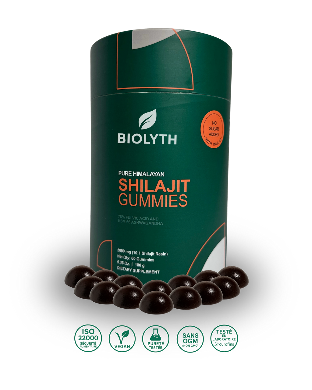 Gummies Shilajit – Énergie, Force & Vitalité